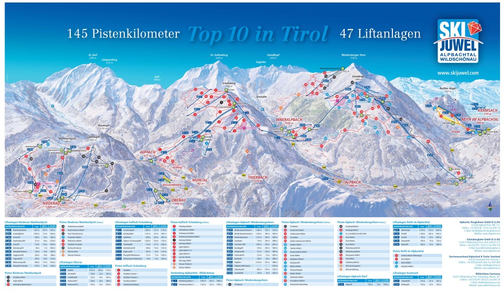Skien Oostenrijk in de Wildschönau Tirol